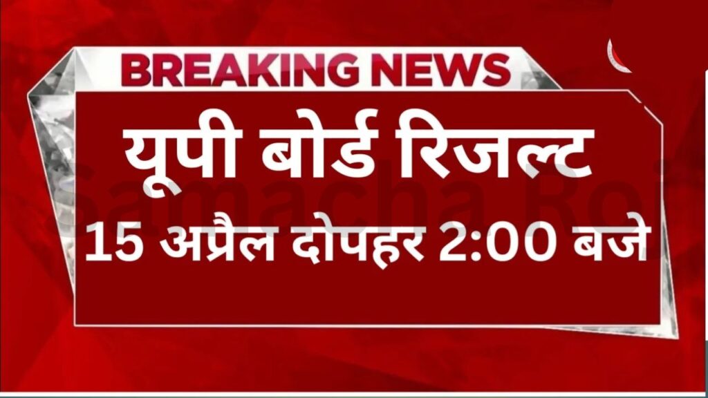 UP Board Result 2025