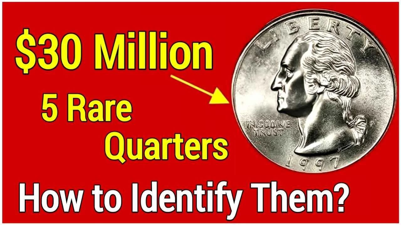 These 5 Rare Quarters Could Make You $30 Million