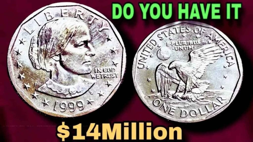 1999 P Susan B. Anthony Dollar Coin Found in Thrift Store Sells for $14 Million