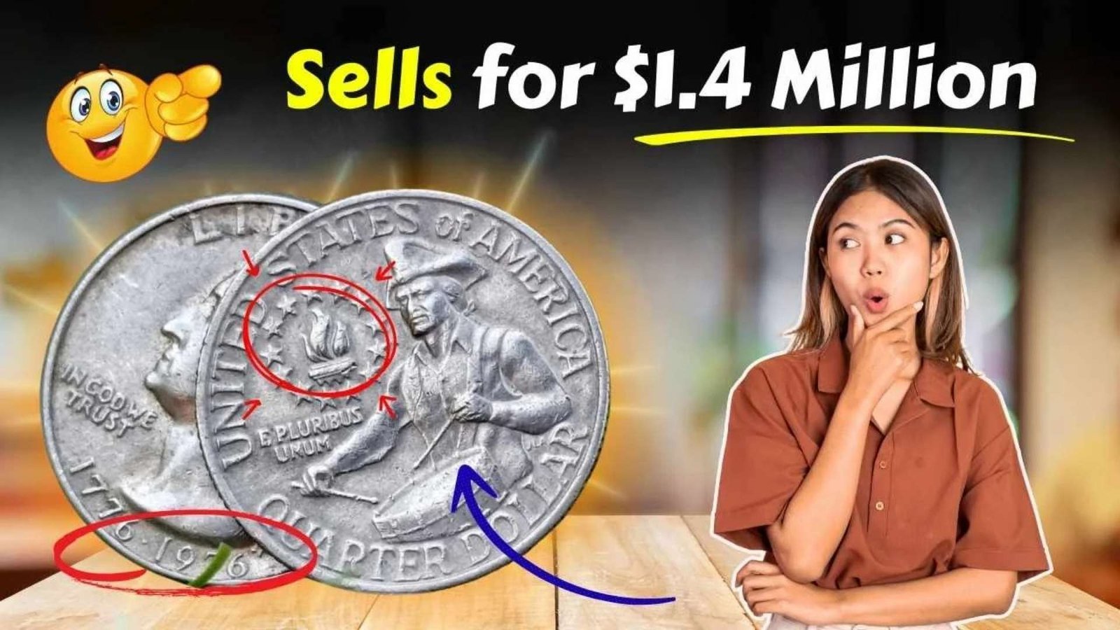 Hidden Treasure Alert: Rare 1976 Bicentennial Quarter Fetches Record $1.4 Million Sale