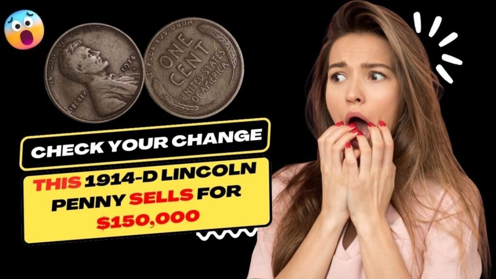 Rare 1914-D Lincoln Penny Worth Up to $150,000 – Check Your Coins Now