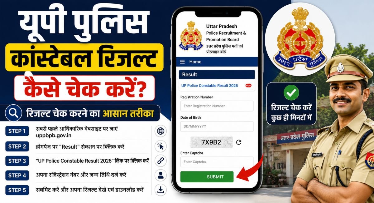 How to check the UP Police Constable result? Plus, complete details.