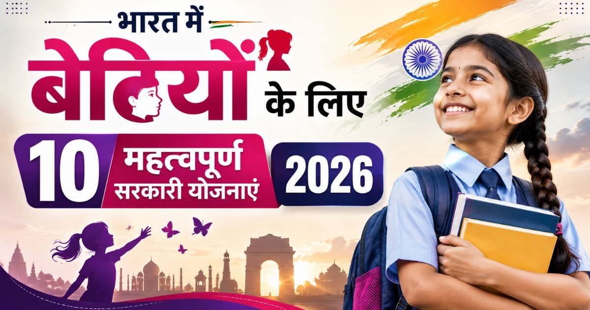 10 Important Government Schemes for Daughters in India (2026)
