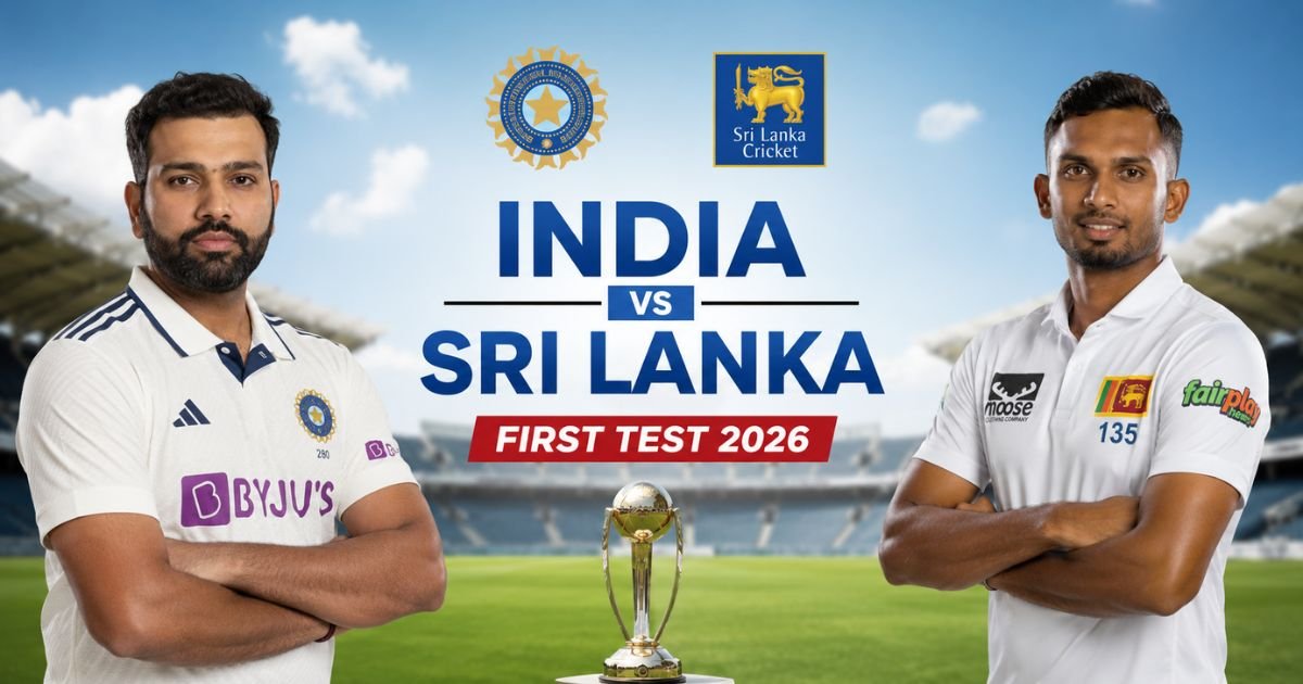 India Sri Lanka First Test 2026