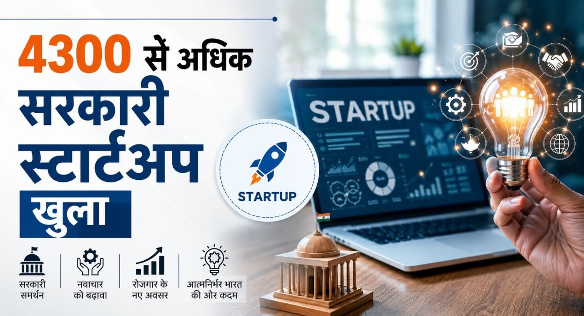 Over 4,300 government startups launched
