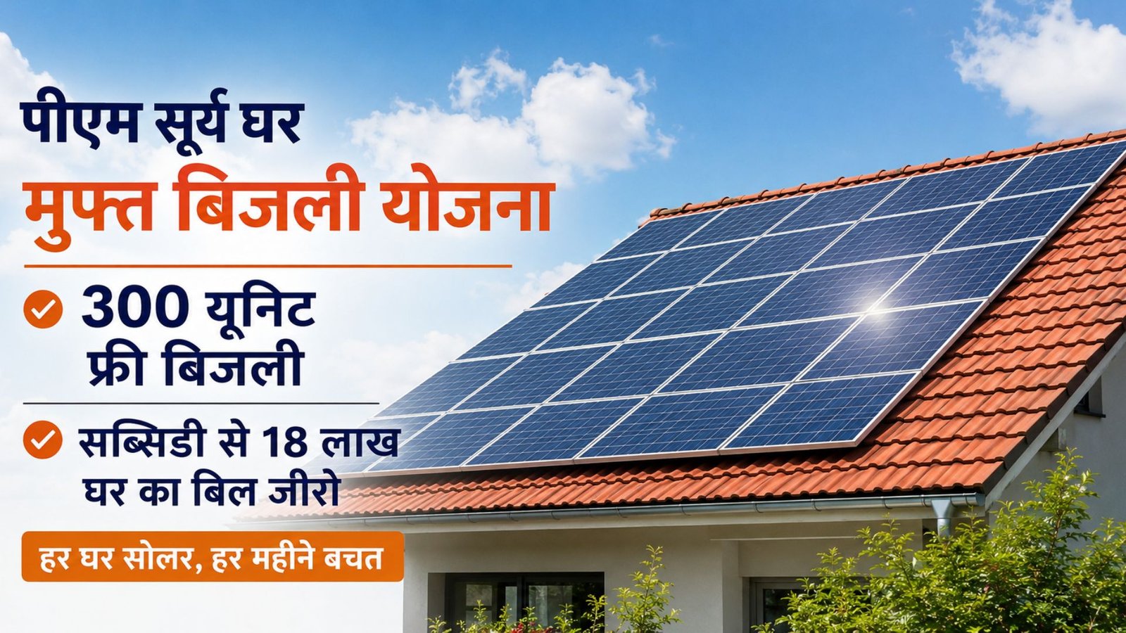 PM Surya Ghar Muft Bijli Yojana: