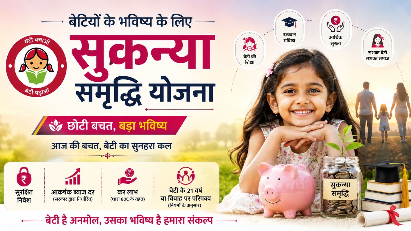 Sukanya Samriddhi Yojana for the Future of Daughters