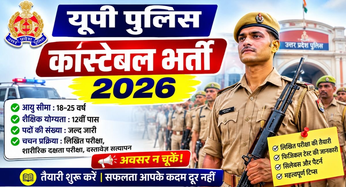 UP Police Constable Recruitment 2026