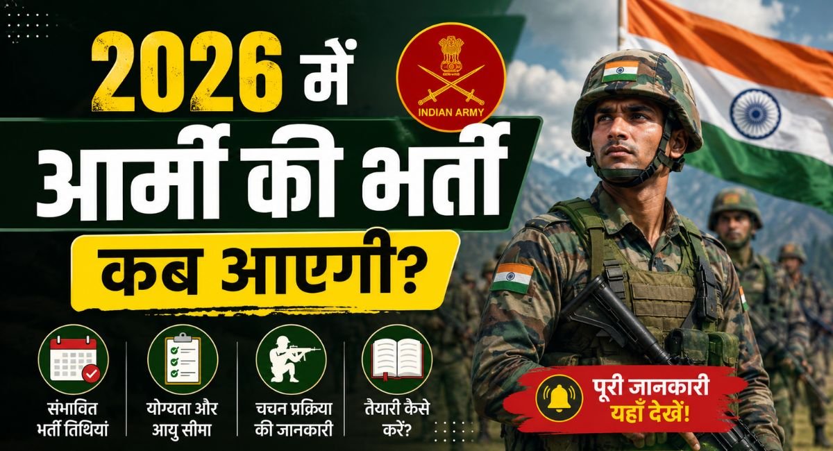 When will Army recruitment take place in 2026?