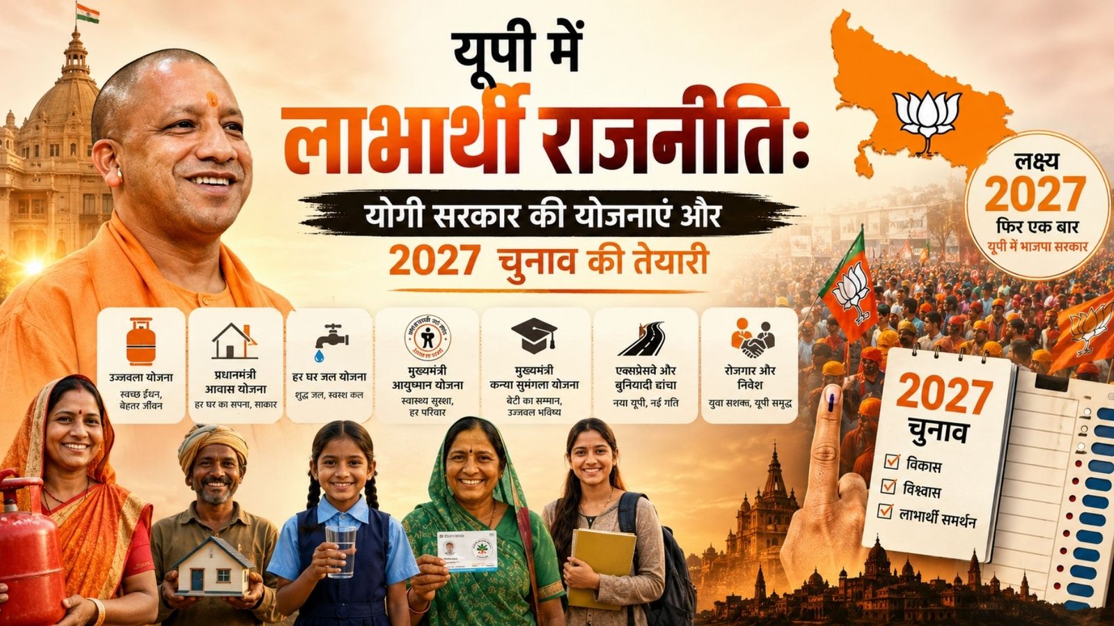 Beneficiary Politics in UP: